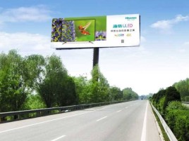 城固高速擎天柱广告牌的特点和优势