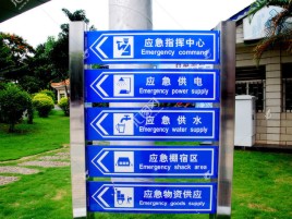 城固标识导向系统设计需要掌握的四大元素