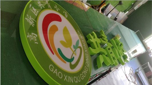 城固常见的发光字类型