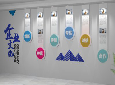 城固企业文化墙需要传递什么办公文化？