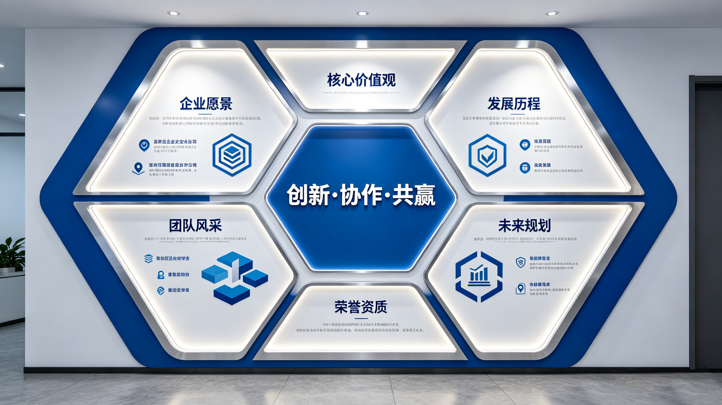 城固企业文化墙六边形避坑指南（新手常犯5个错误）