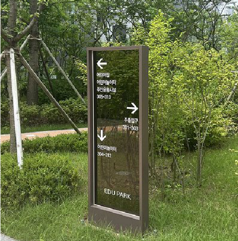 城固园区指示牌安排到位，指路清晰，出行不迷路。